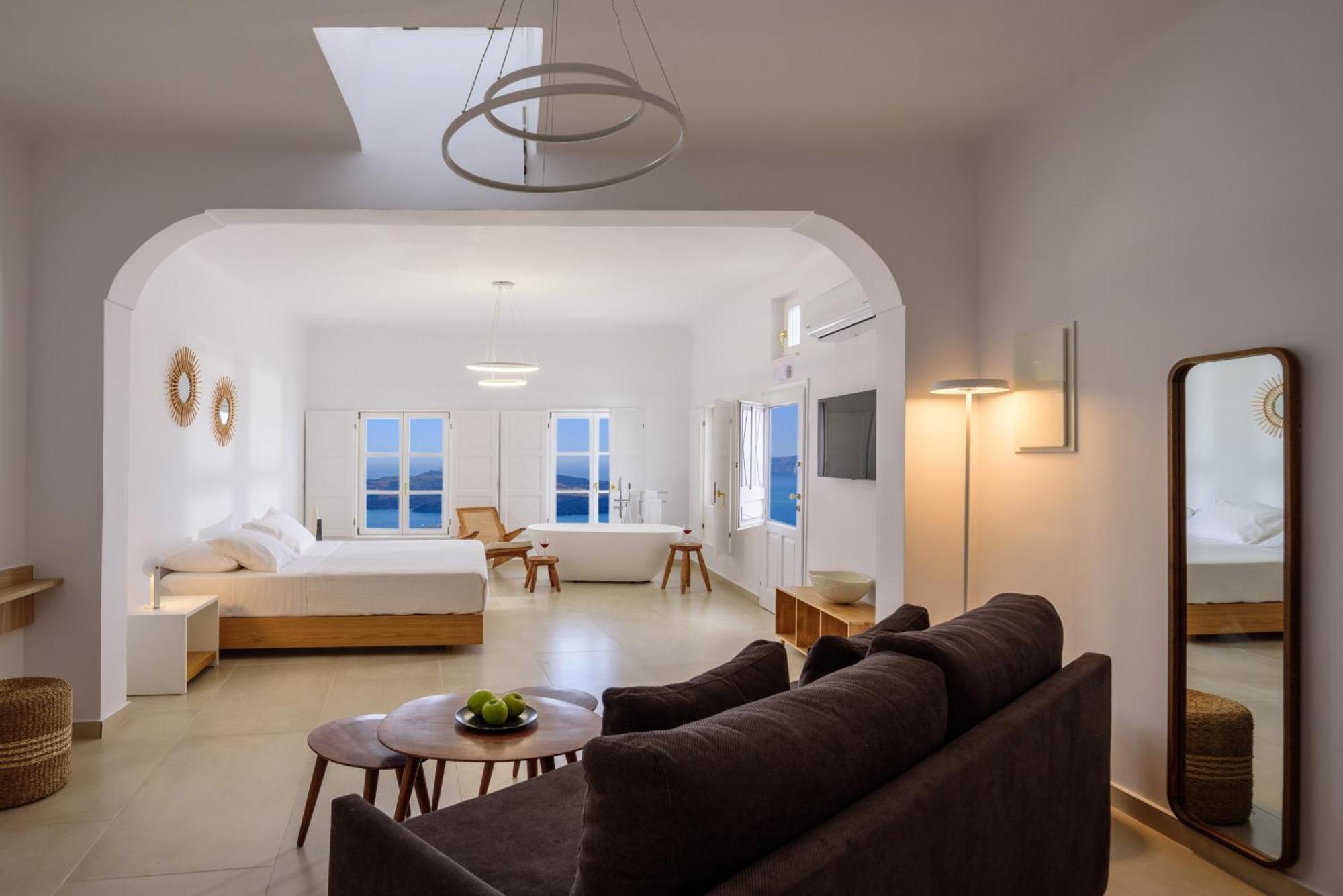 Anemos Family Suites Fira  Dış mekan fotoğraf